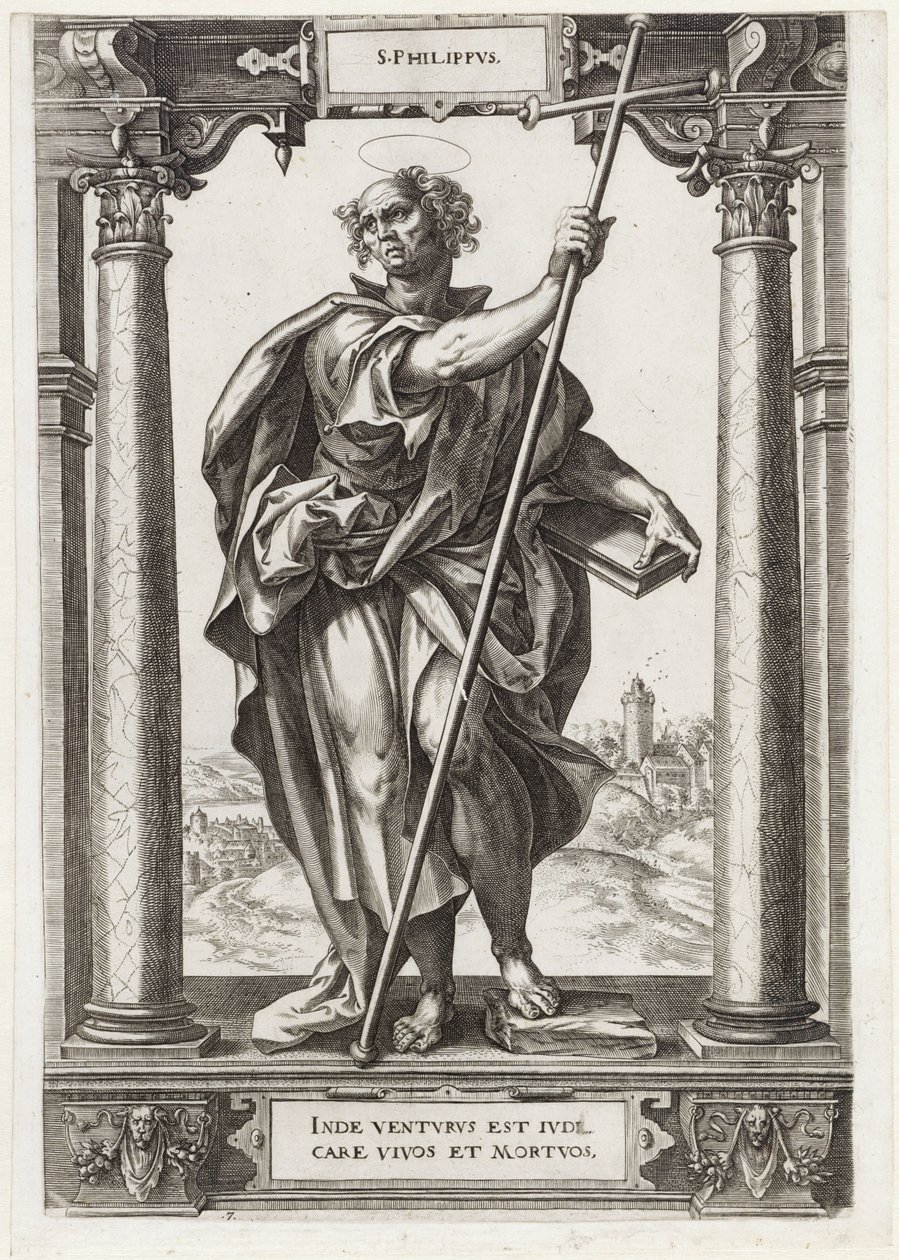 H. Philippus von Hieronymus Wierix