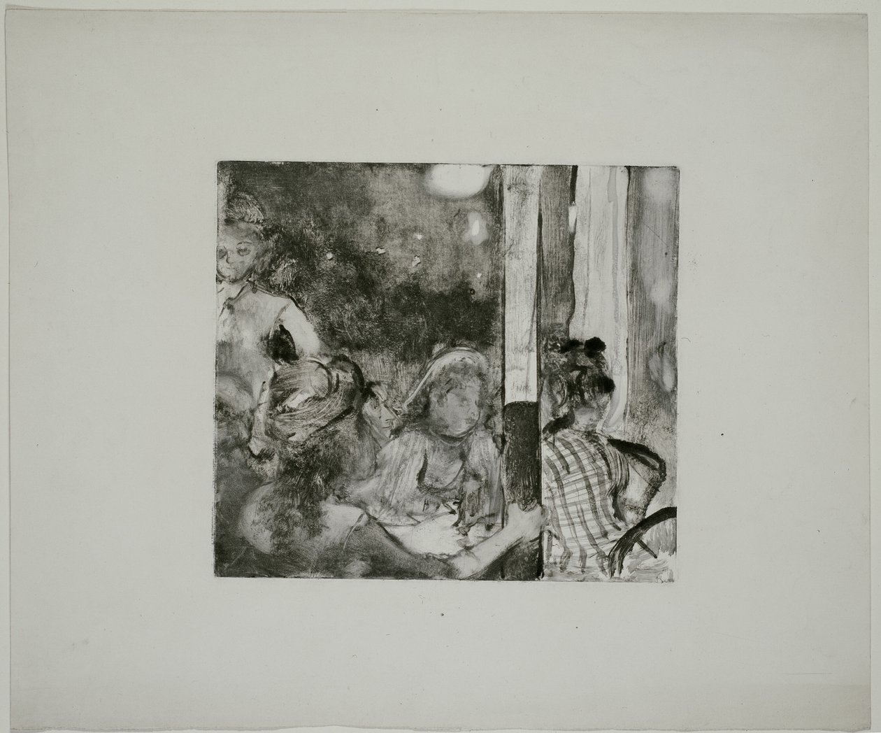 Frauen auf der Terrasse eines Cafés am Abend von Hilaire Germain Edgar Degas