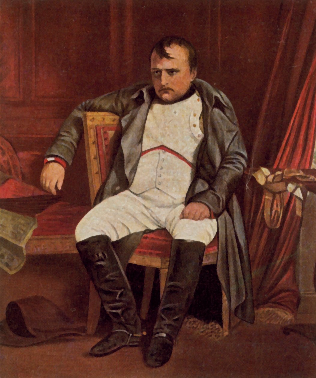 Napoleon I von Hippolyte (1797-1856) (after) Delaroche