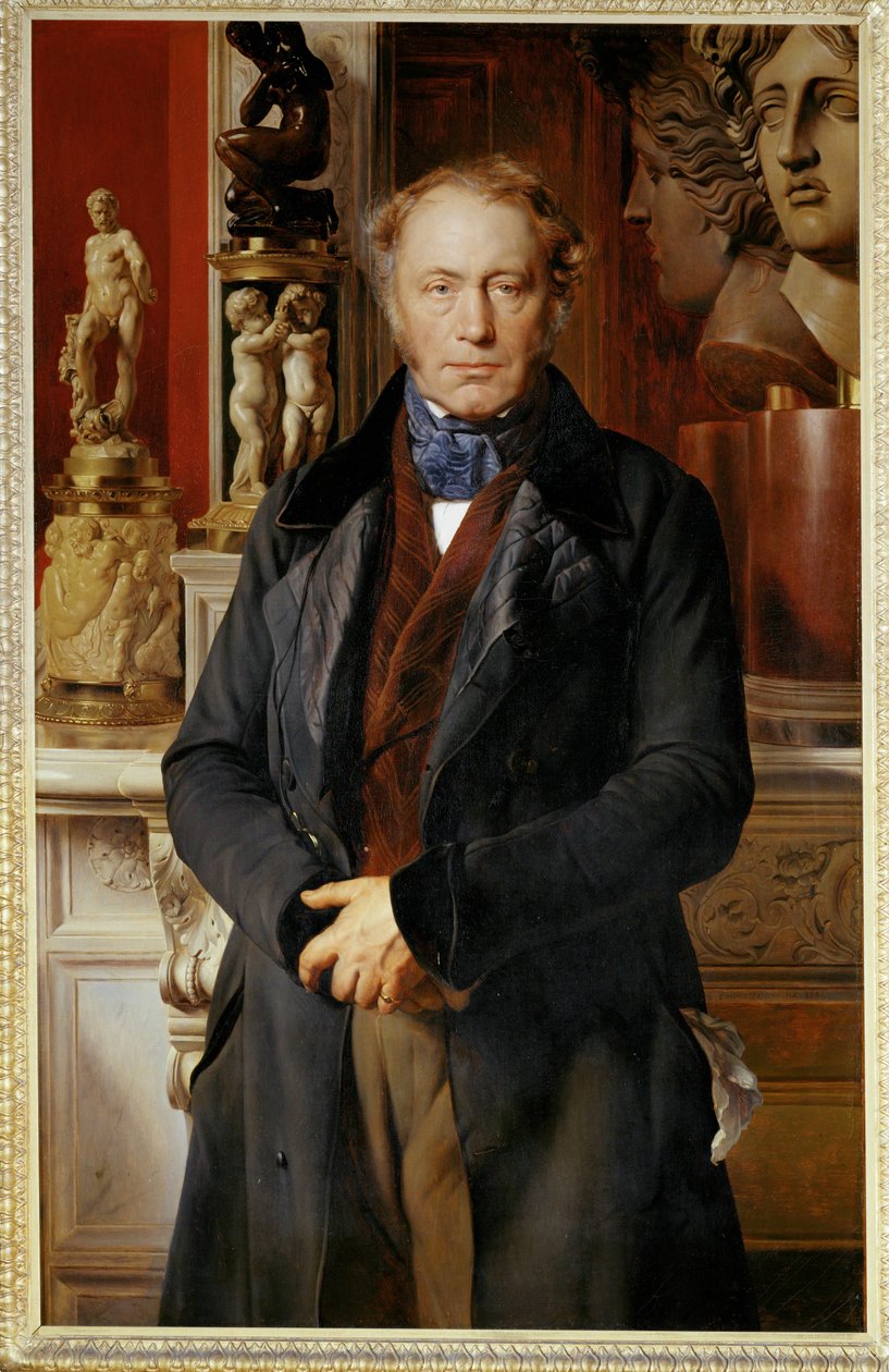 James Alexandre Comte de Pourtales-Gorgier von Hippolyte (1797 1856) Delaroche