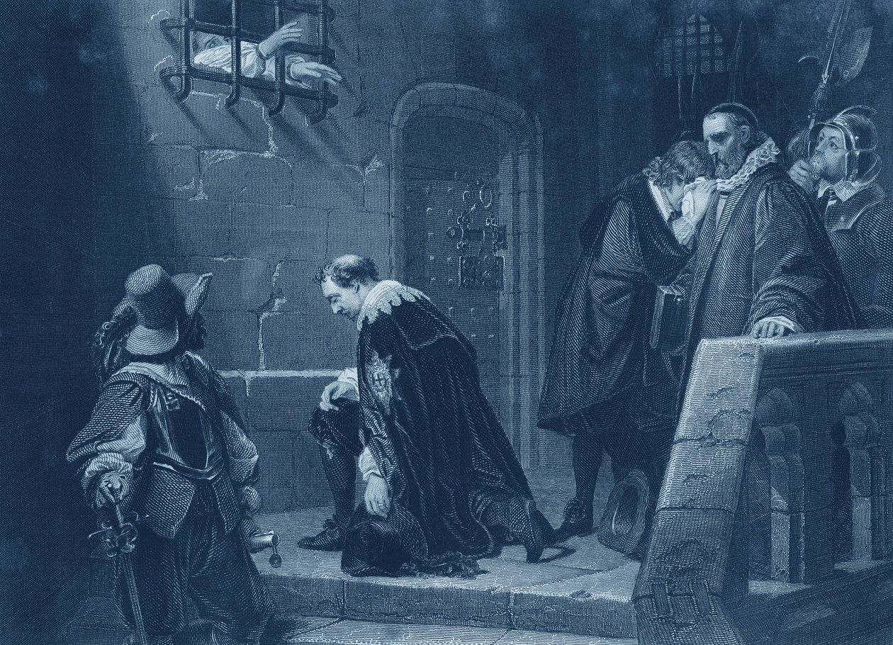 Lord Strafford wird zur Hinrichtung geführt von Hippolyte Delaroche