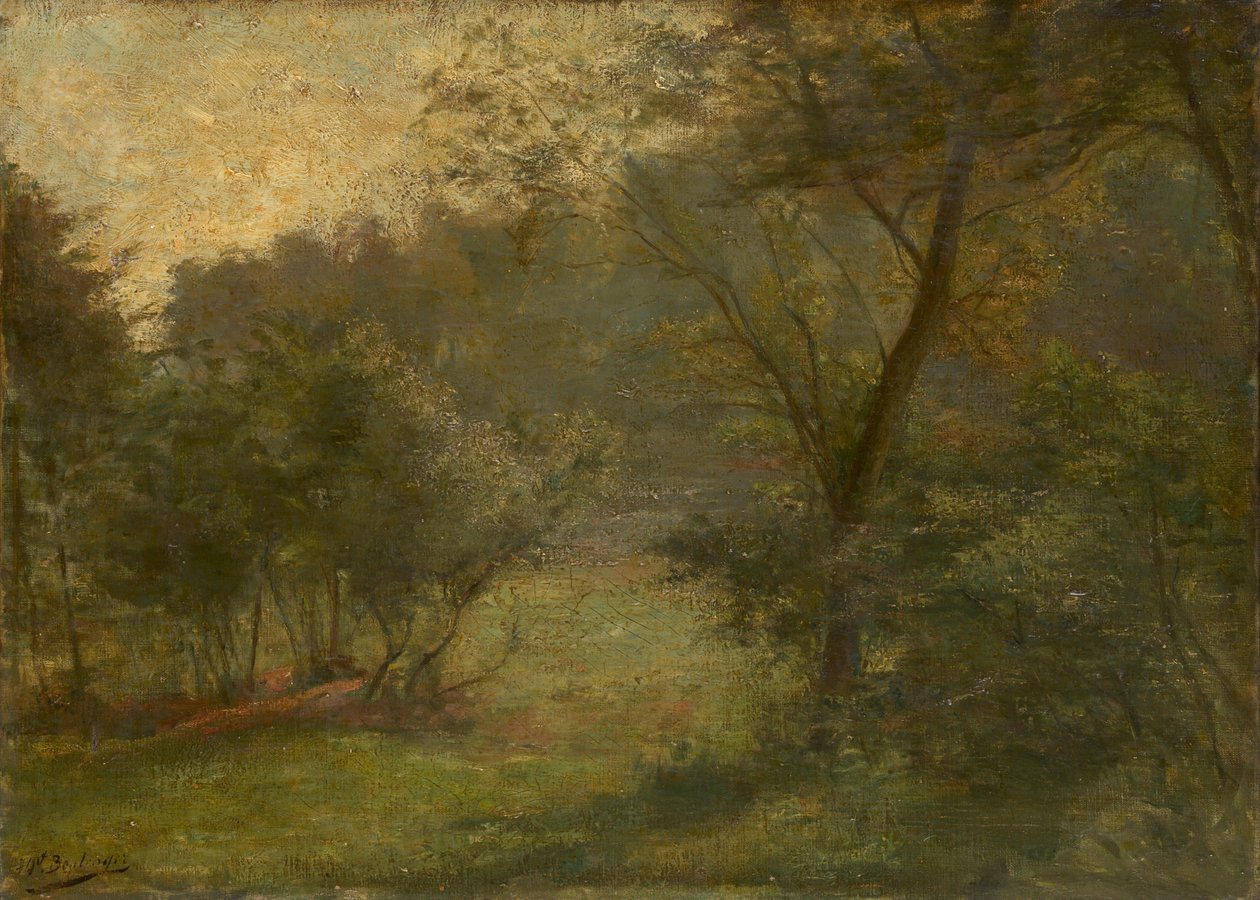 Waldansicht von Hippolyte Boulenger