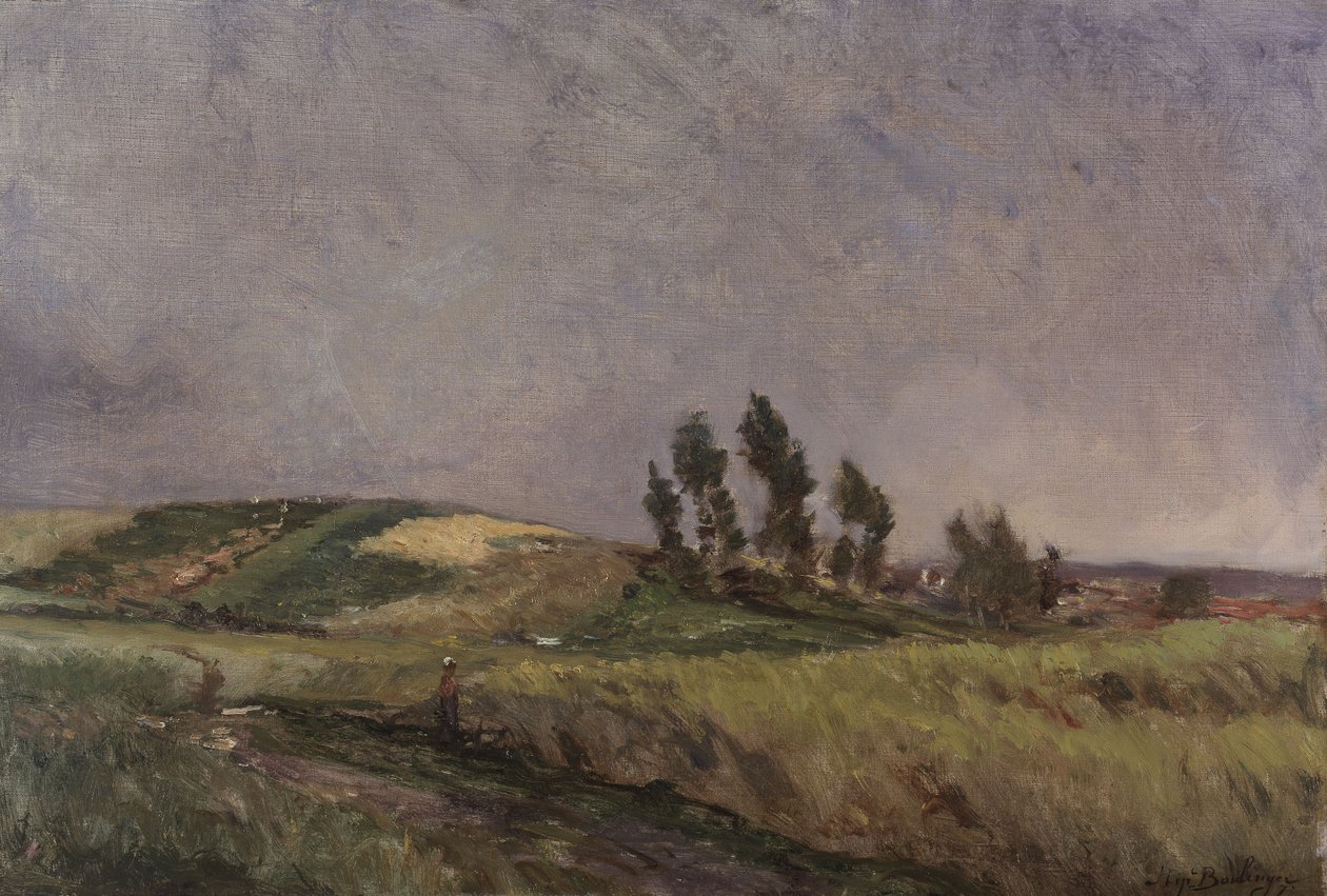 Weiler in den Dünen von Hippolyte Boulenger