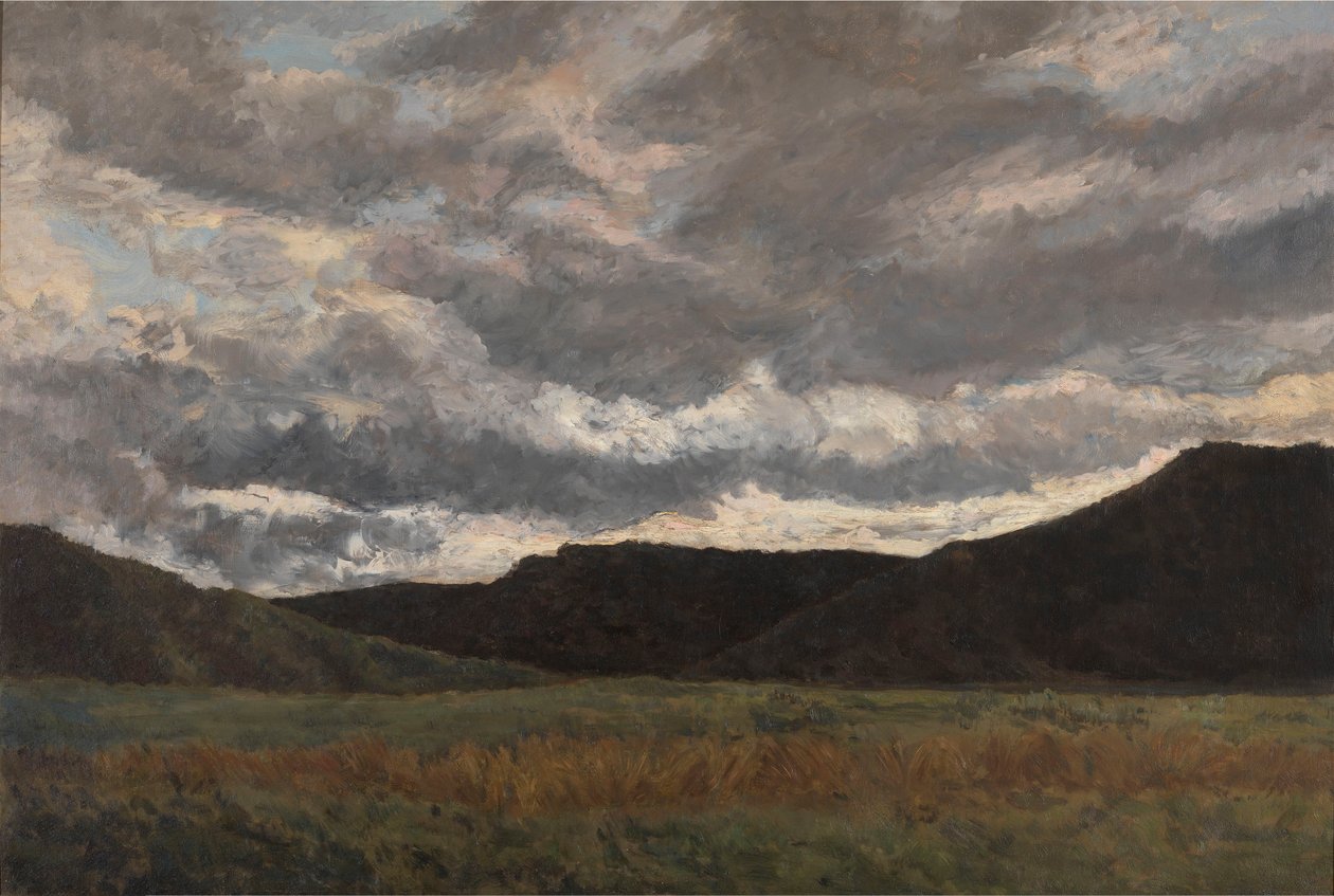 Nach dem abendlichen Gewitter von Hippolyte Boulenger