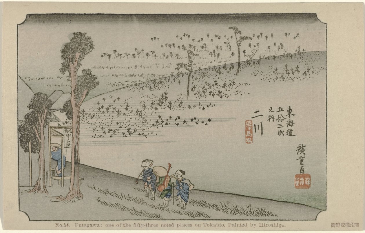 Futagawa von Hiroshige (I) , Utagawa