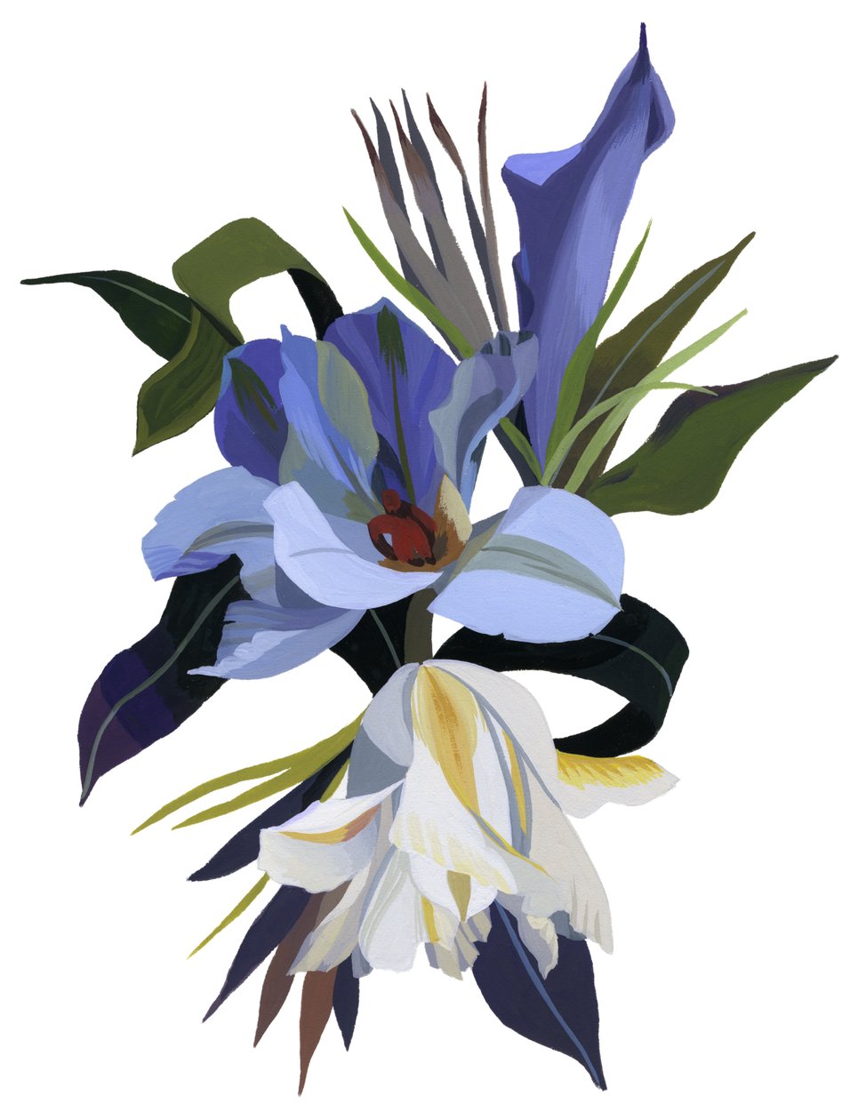 Eine imaginäre Blume basierend auf dem Tulpenmotiv von Hiroyuki Izutsu
