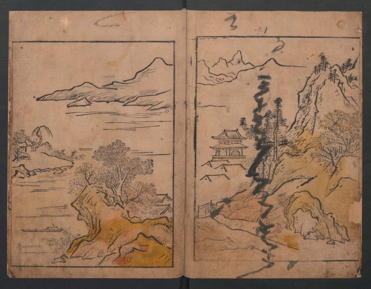 Illustrationen verschiedener Berufe (Wakoku shoshoku e-zukushi) von Hishikawa Moronobu