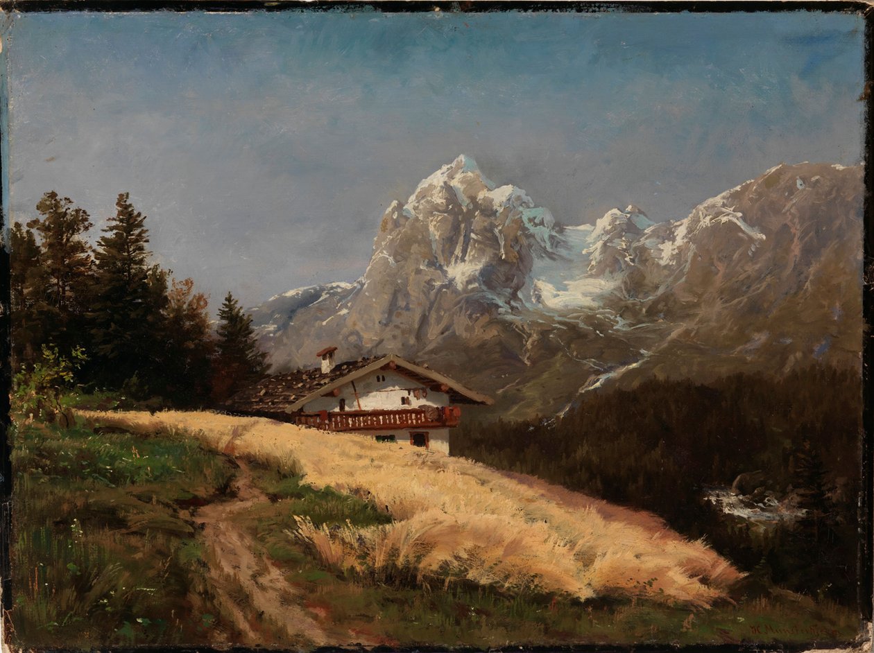 Blick von Ramsau von Hjalmar Munsterhjelm