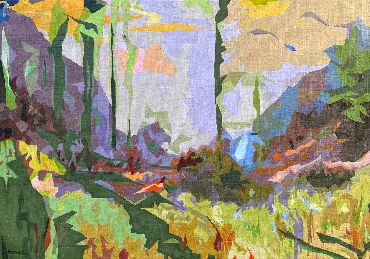 Landschaft Obscura #2, 2023 von Holly Boruck
