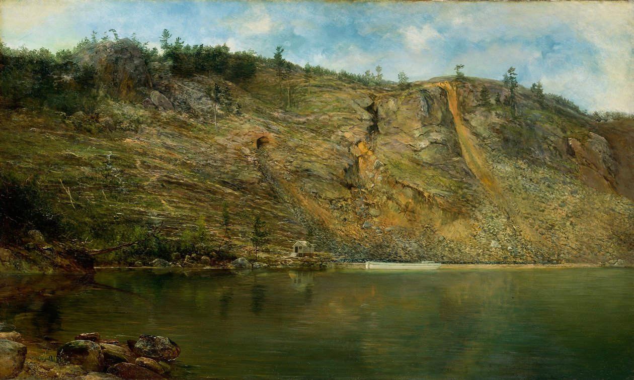 Die Eisenmine, Port Henry, New York von Homer Dodge Martin
