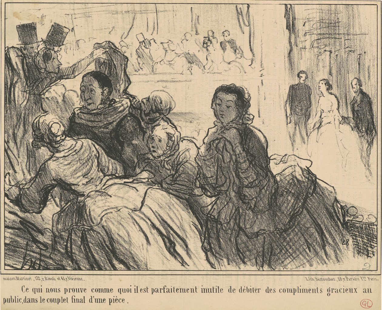 Was uns beweist, dass es ... unnötig ist ... von Honoré Daumier