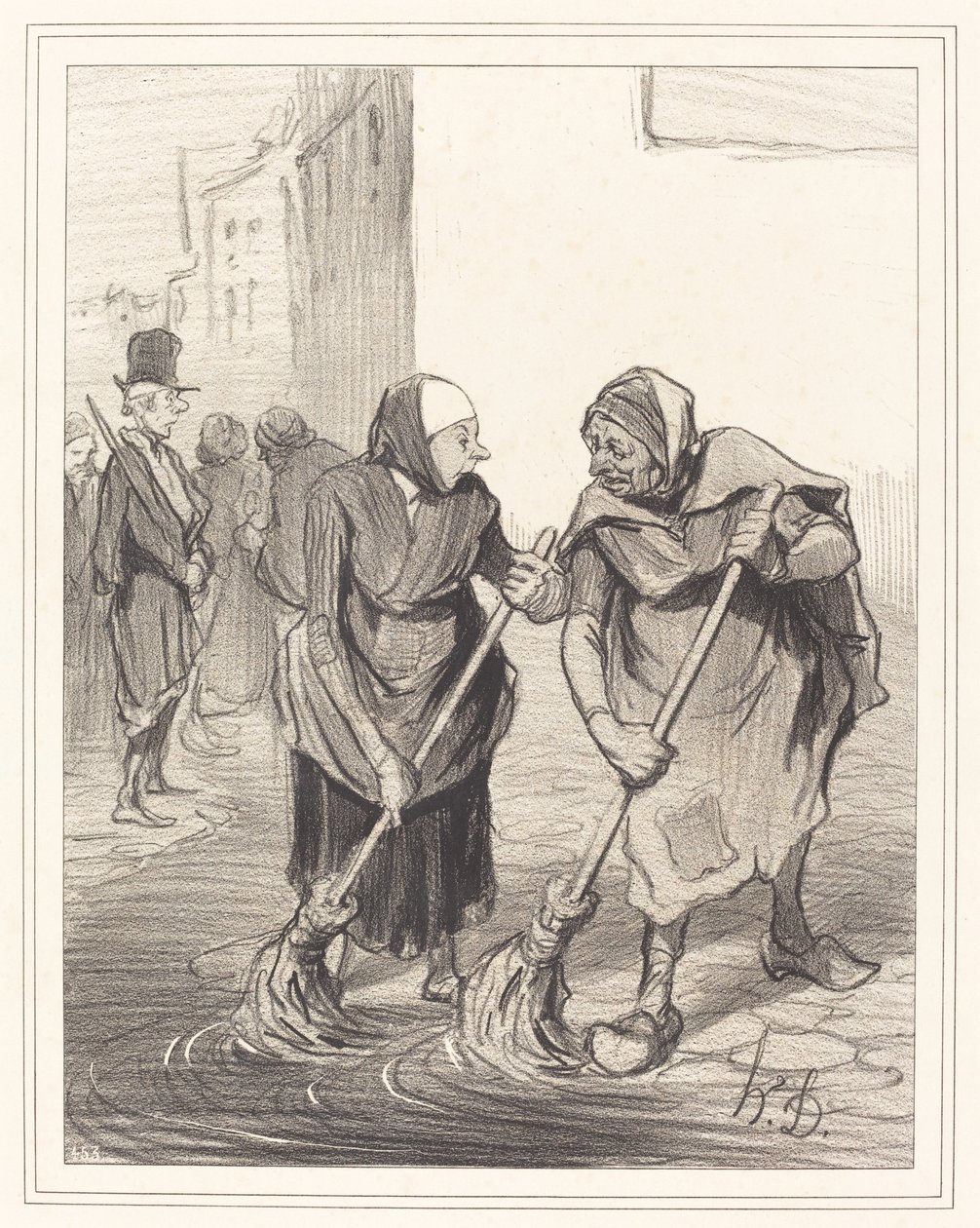 Dites donc, Madame Giboulard... von Honoré Daumier