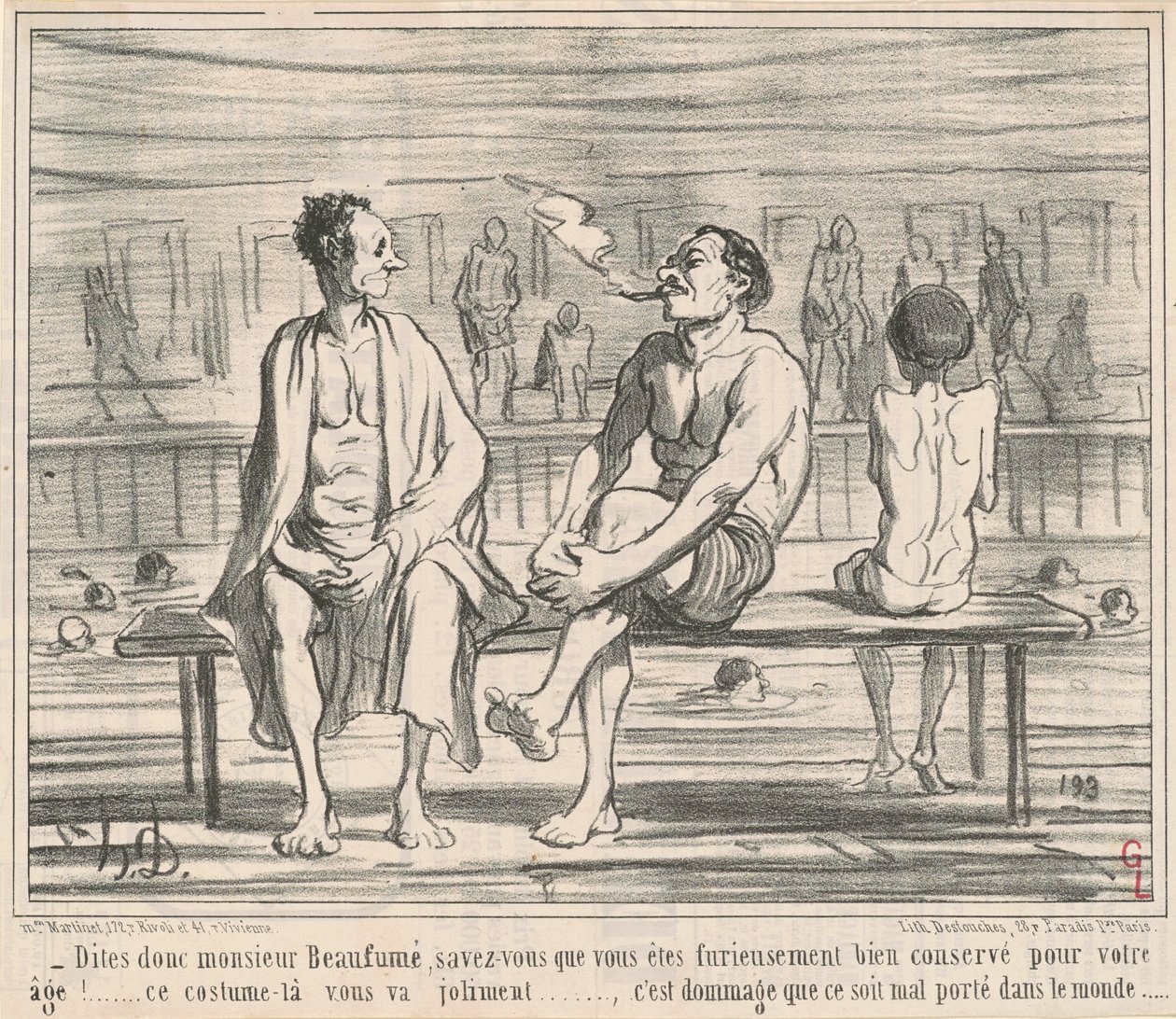 Sagen Sie mal, Herr Beaufumé ... von Honoré Daumier