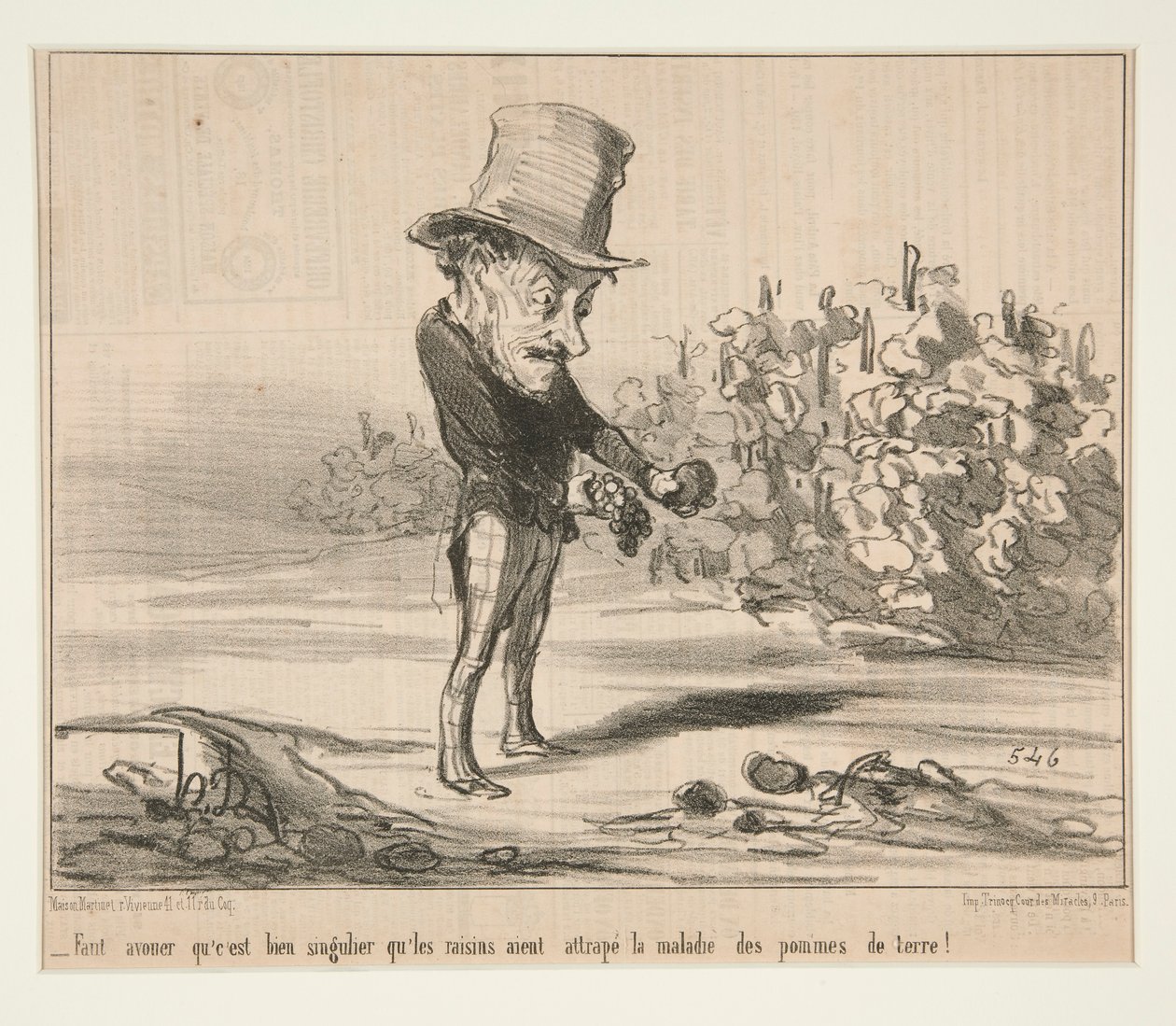 Man muss zugeben, dass von Honoré Daumier