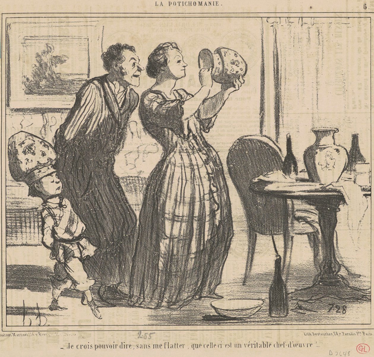 Ich glaube, ich kann ohne Übertreibung sagen ... von Honoré Daumier
