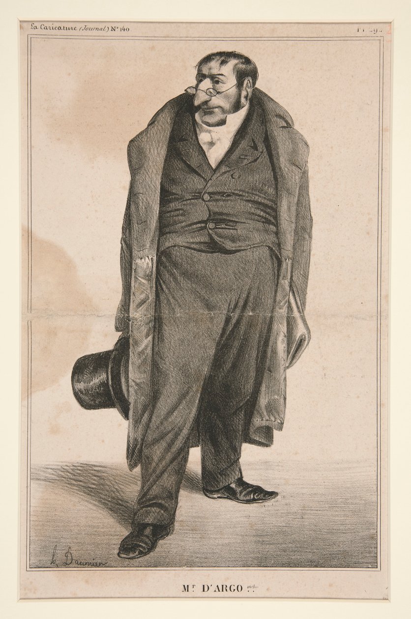 Herr D von Honoré Daumier