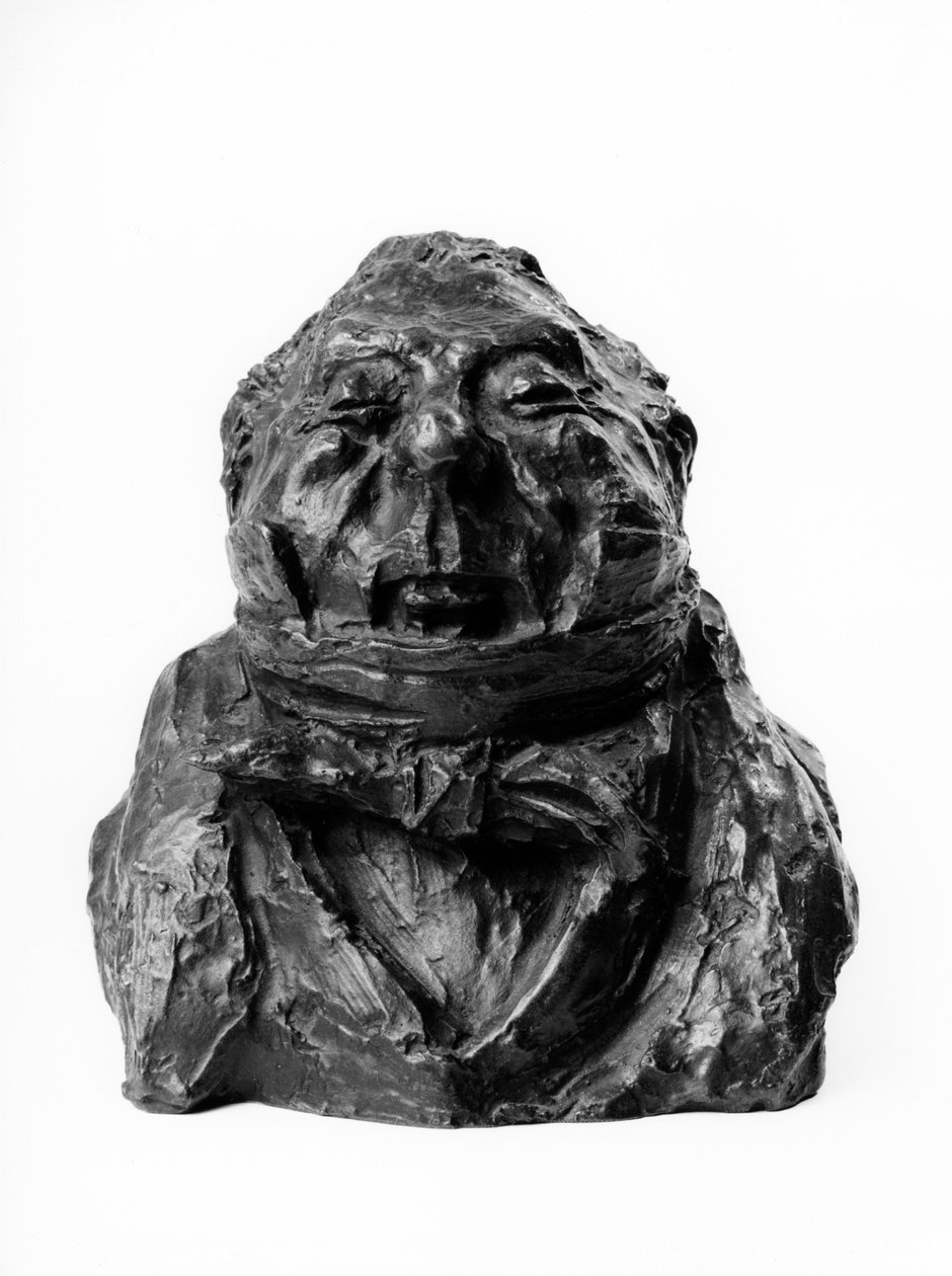 Die Büsten der Celebrites du Juste Milieu. Karikatur von Charles Guillaume Etienne, depute und Direktor der Verfassung. Der Eitle. Skulptur von Honore Daumier. Musee des Beaux Arts, Palais Longchamp von Honoré Daumier
