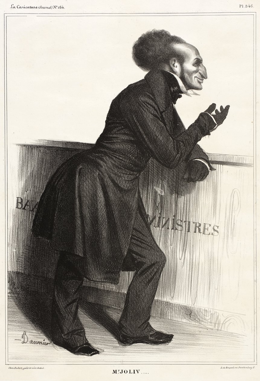Adolphe Jollivet von Honoré Daumier