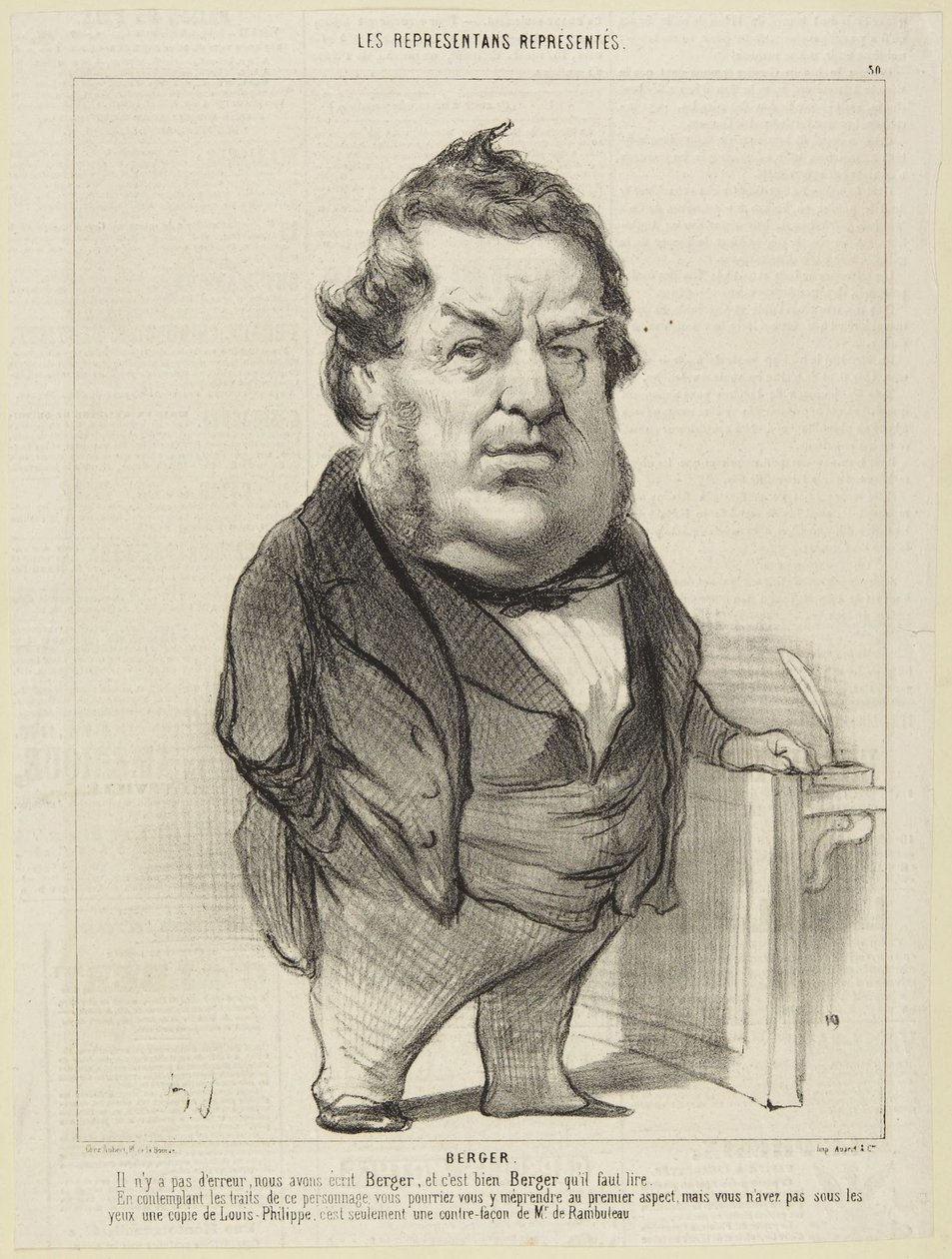 Berger von Honoré Daumier