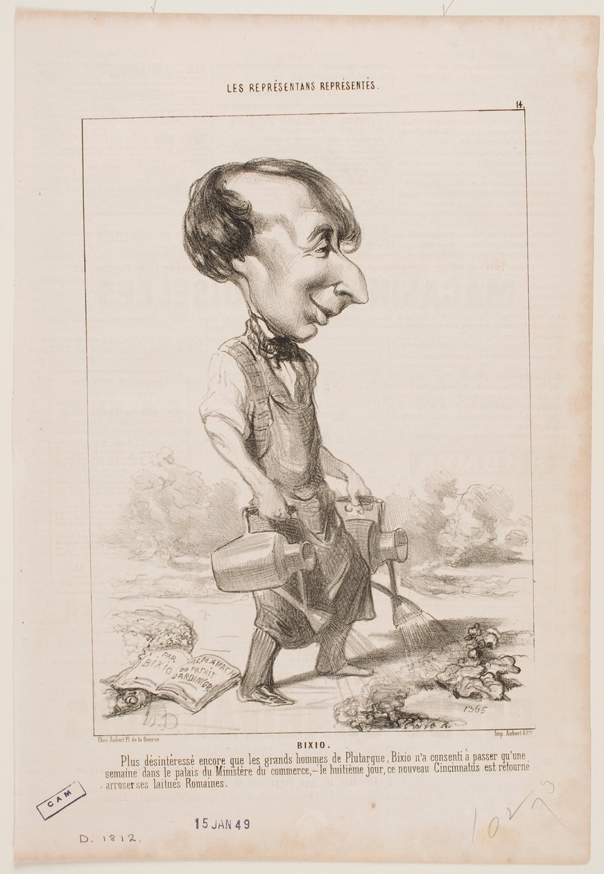 Bixio von Honoré Daumier
