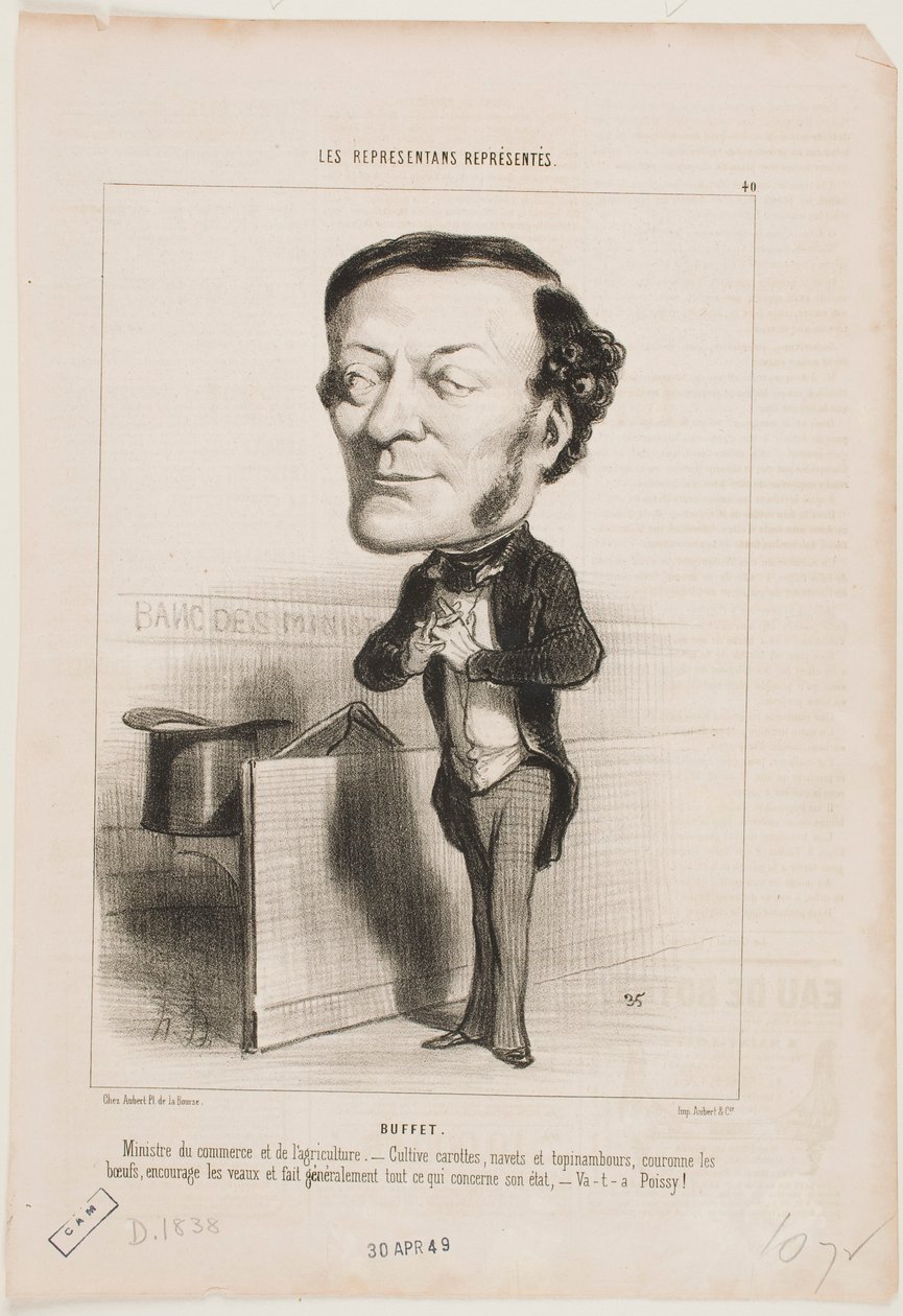 Buffet von Honoré Daumier