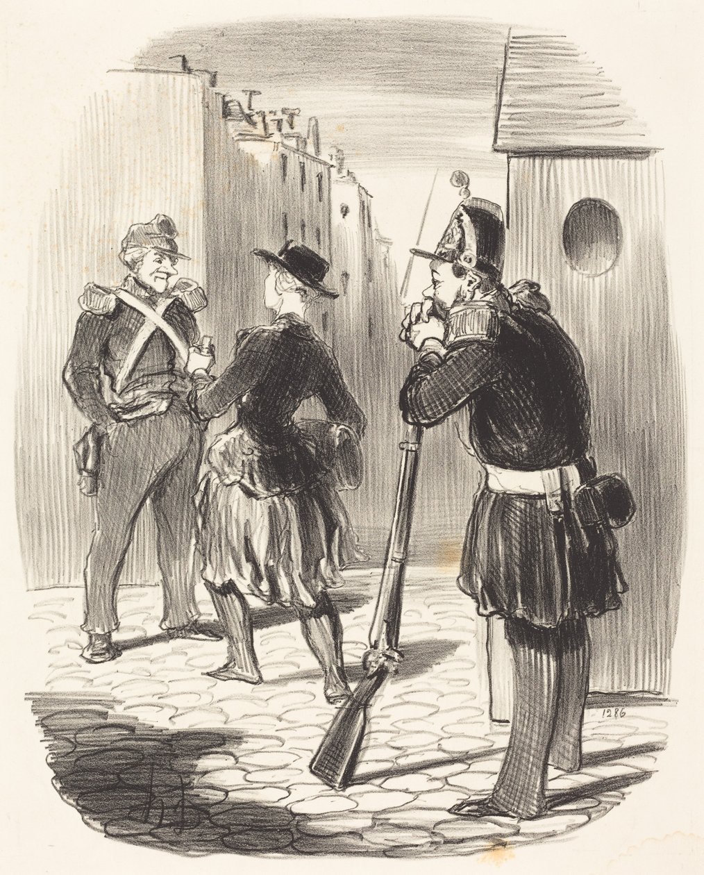 Dieser verdammte Pigochard... von Honoré Daumier