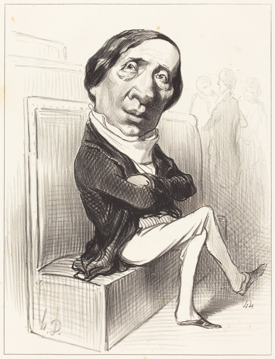Charles Dupin von Honoré Daumier