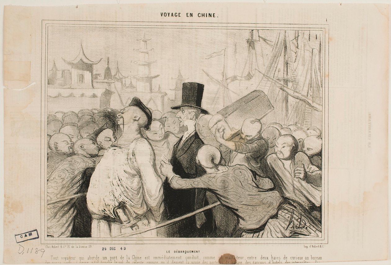 Anlandung von Honoré Daumier