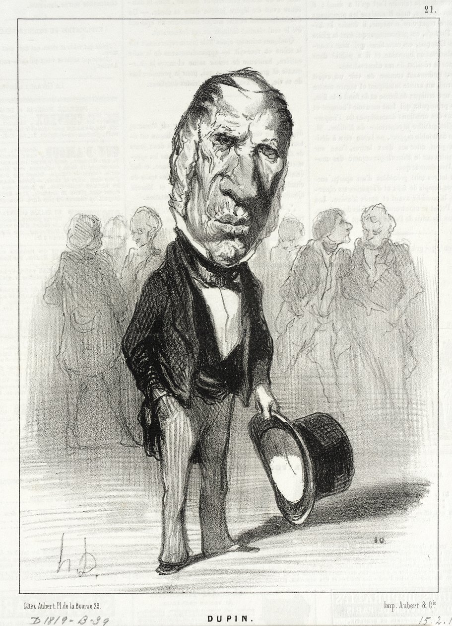 Dupin von Honoré Daumier
