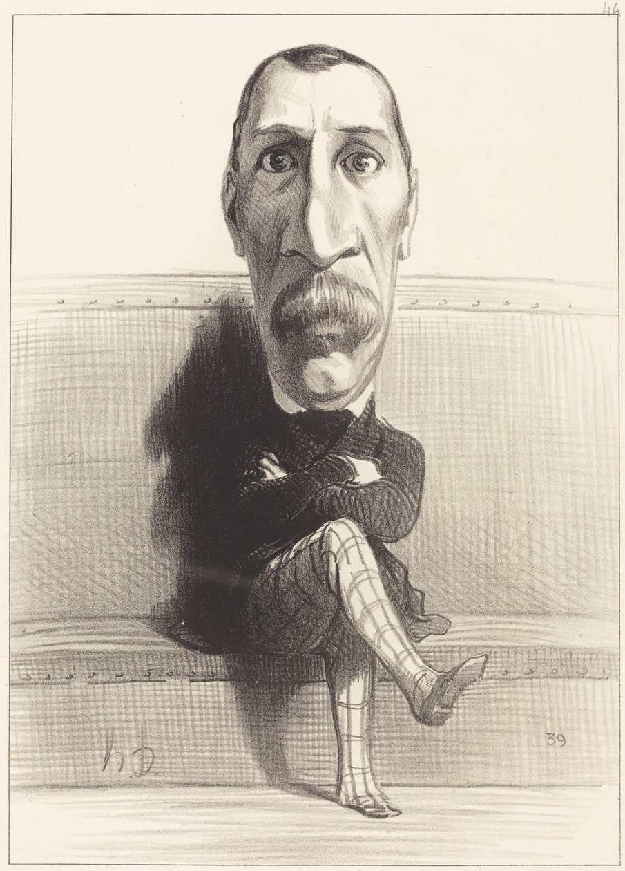 Eus. Isidore Buvignier von Honoré Daumier
