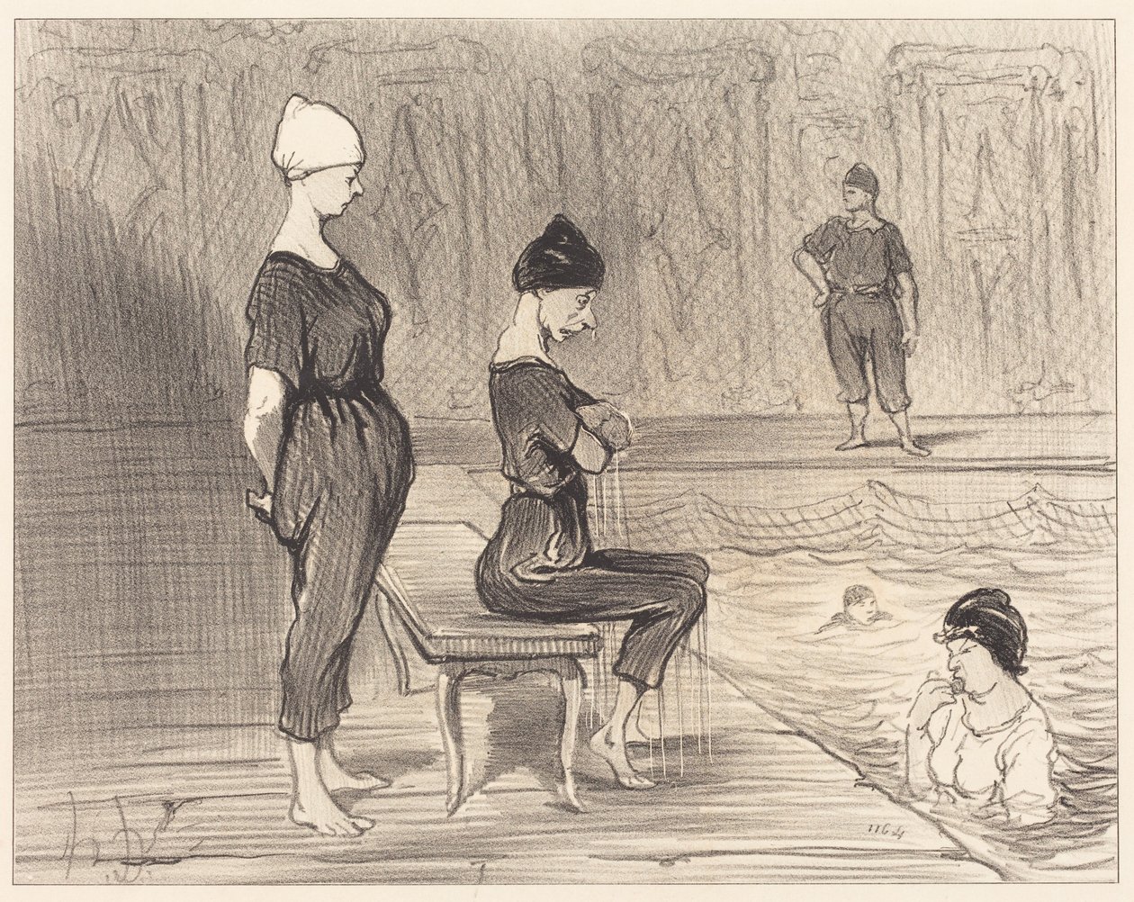 Alle gehören zur schönsten Hälfte... von Honoré Daumier