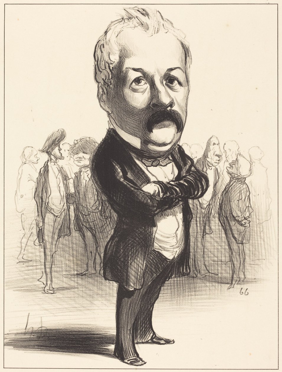 Gustave Sautayra von Honoré Daumier