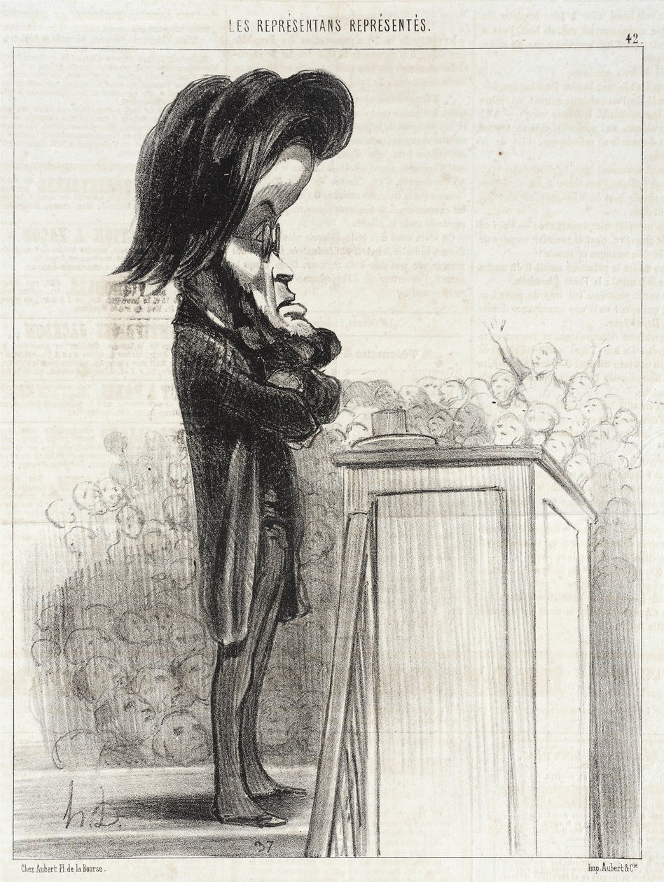 Jules Favre von Honoré Daumier