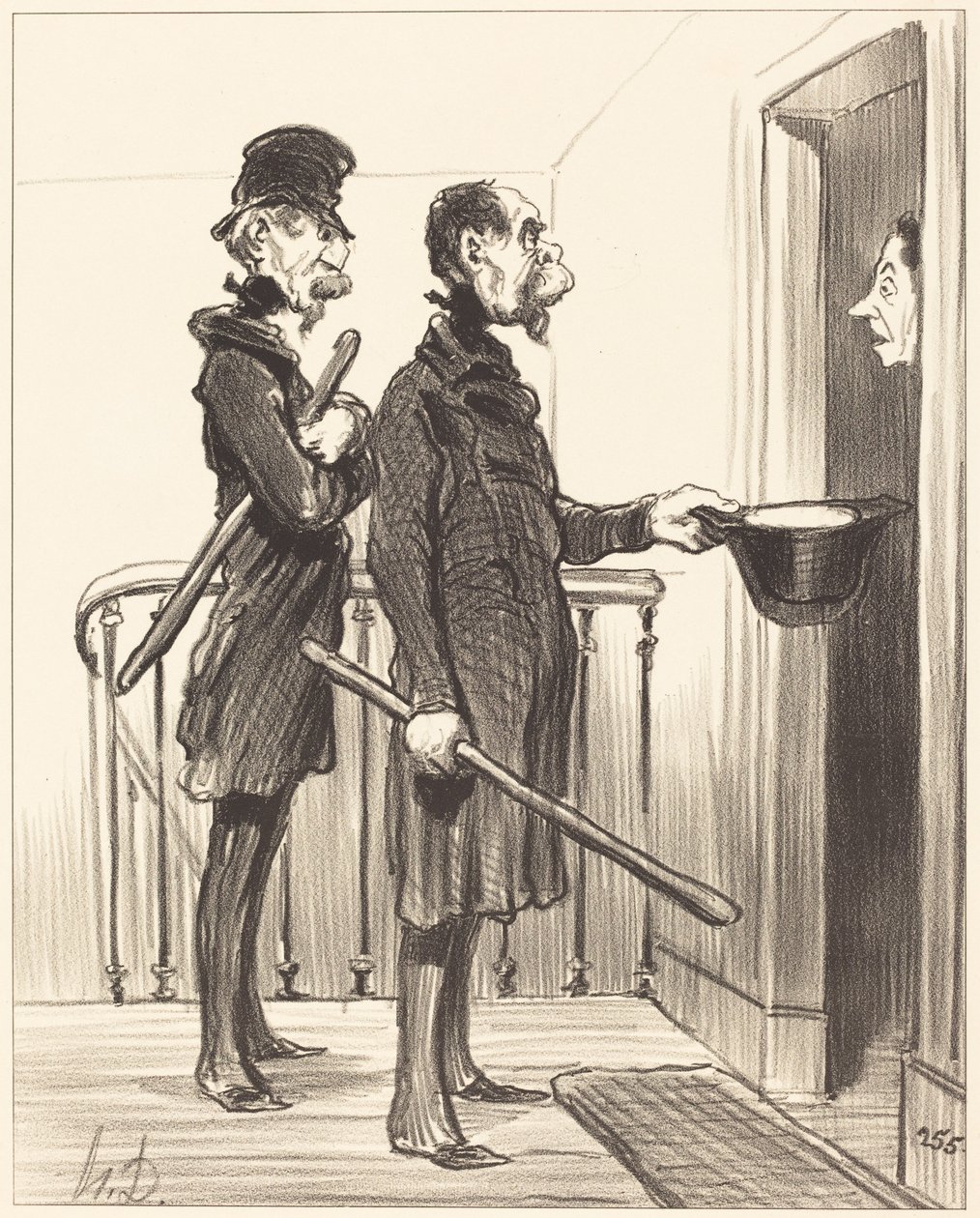 Das Napoleonische Abonnement von Honoré Daumier