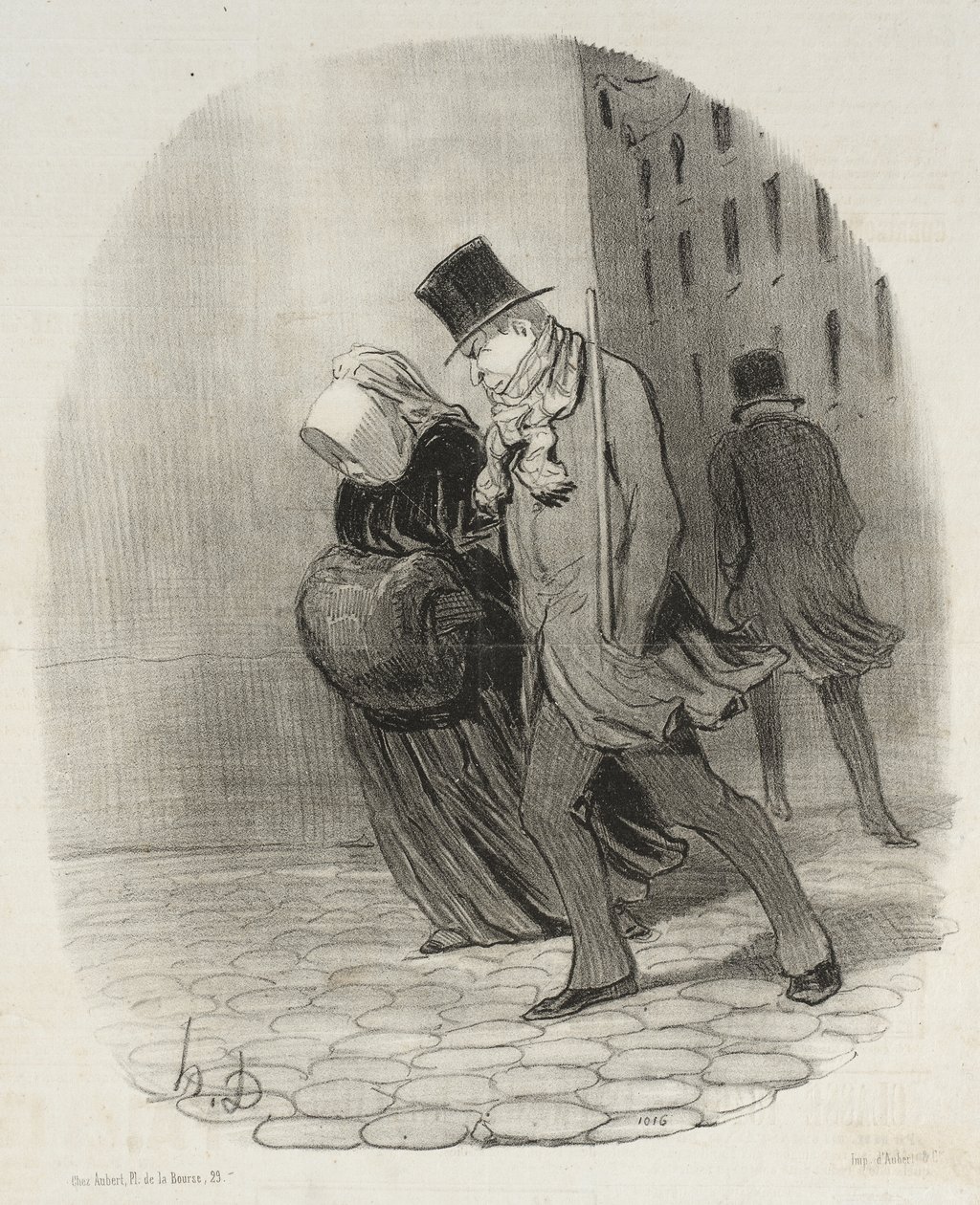 Le Bons Bourgeois (Serie von Drucken) von Honoré Daumier