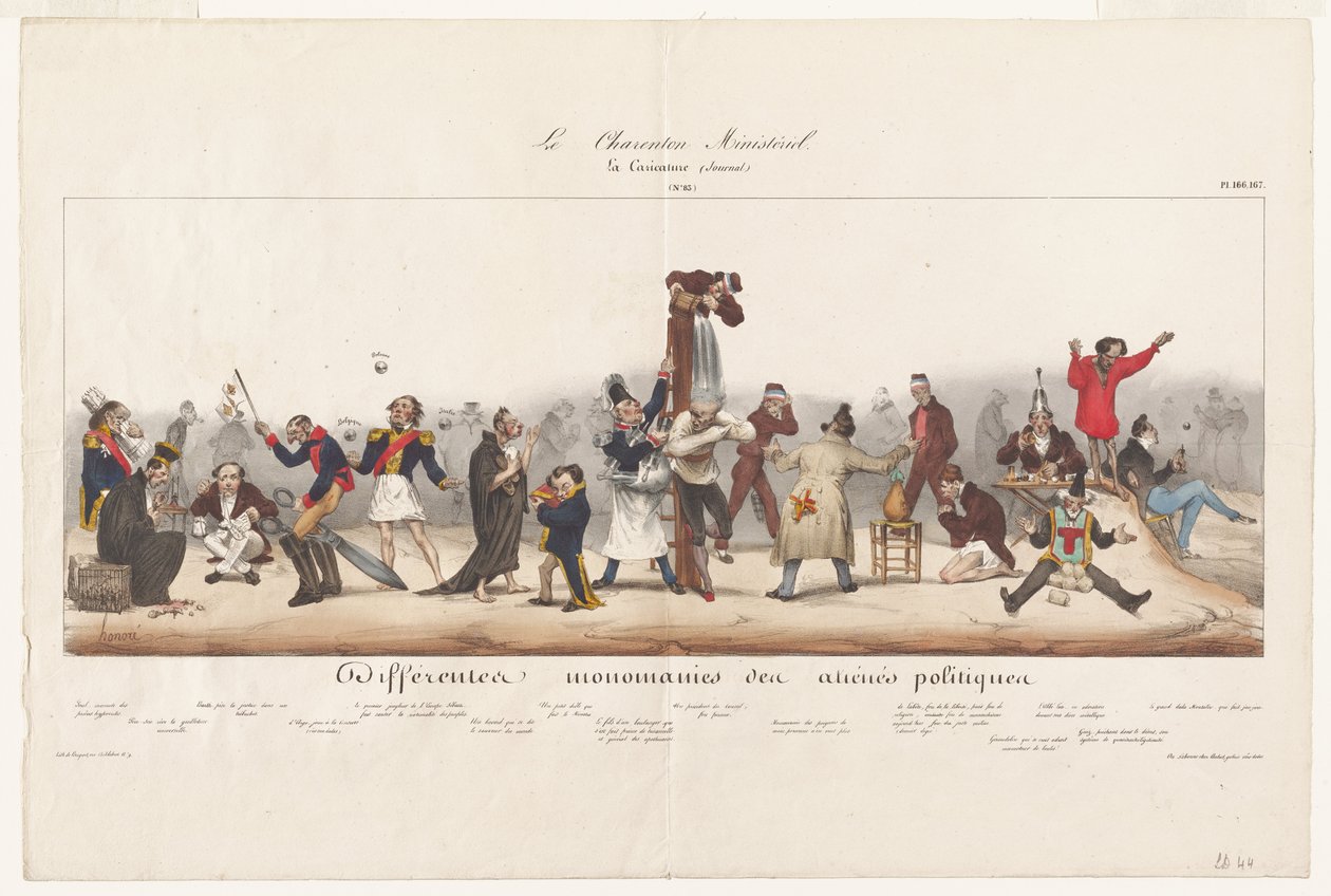 Das ministerielle Charenton von Honoré Daumier