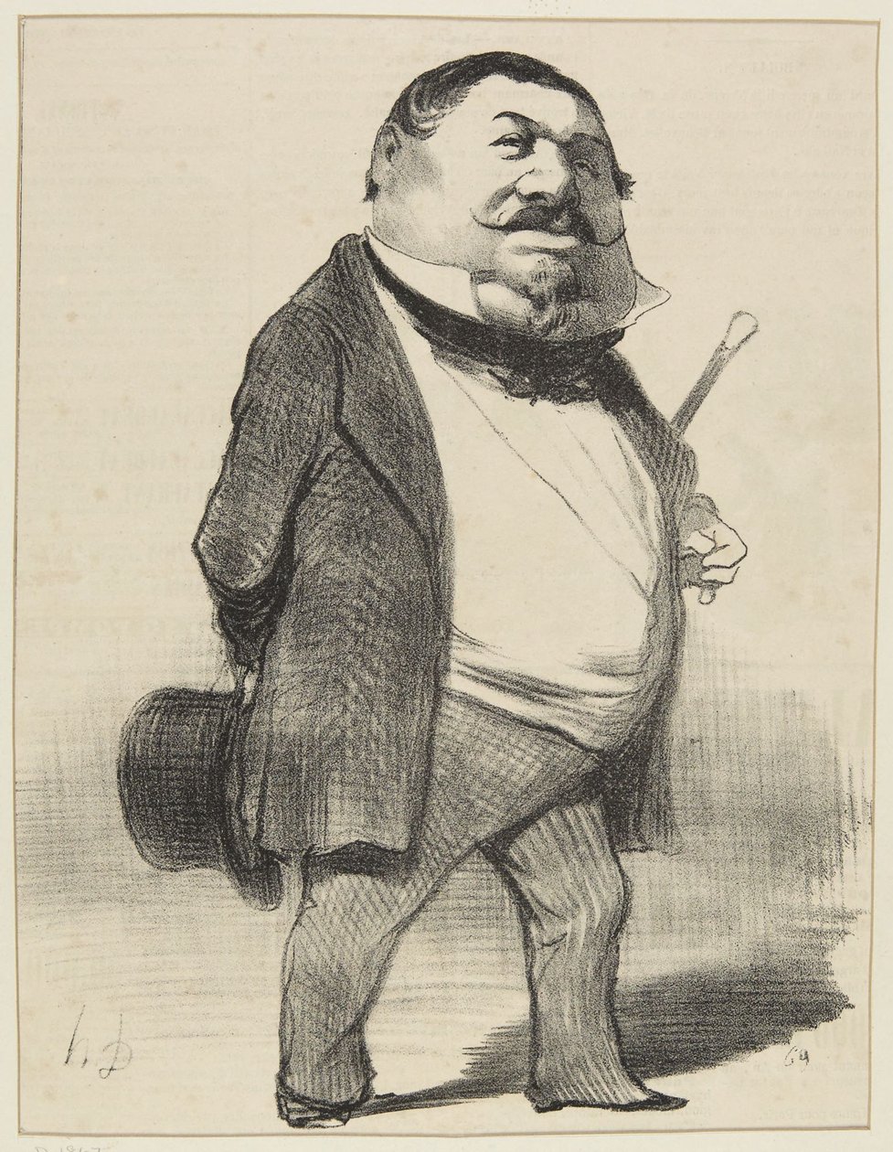 „Lucien Murat“ von Honoré Daumier