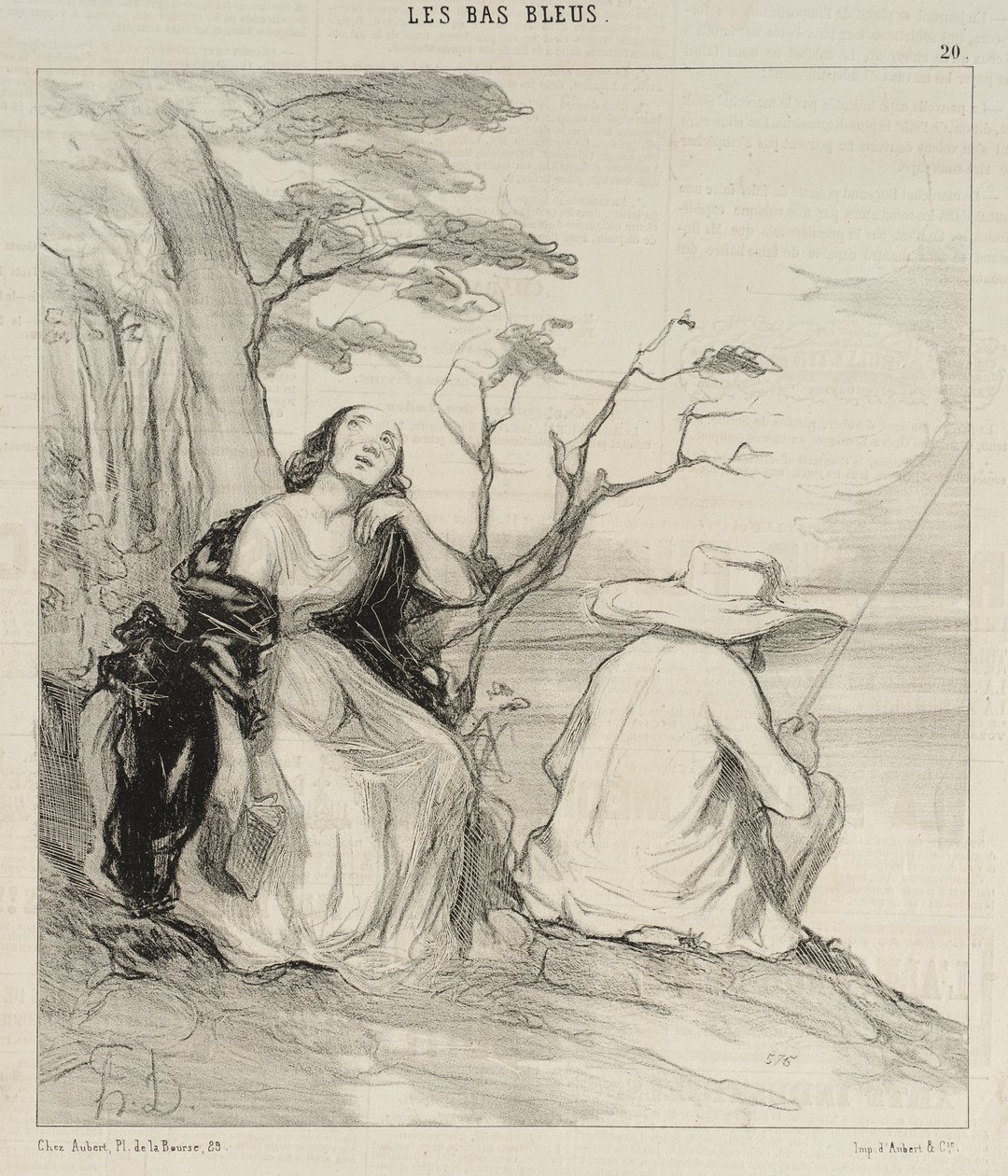 O Schmerz!... von einem Ehemann geträumt zu haben... von Honoré Daumier