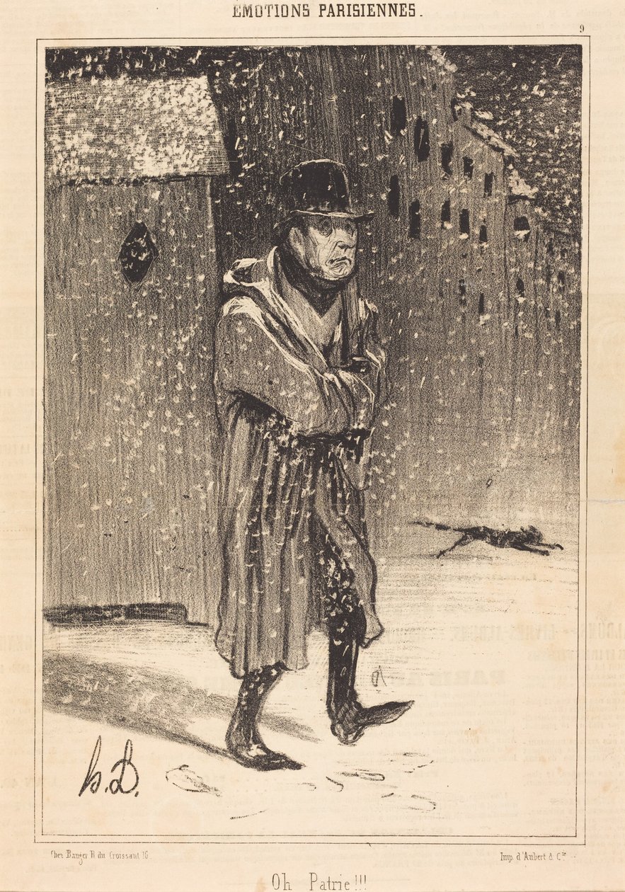 Oh Heimat!!! von Honoré Daumier