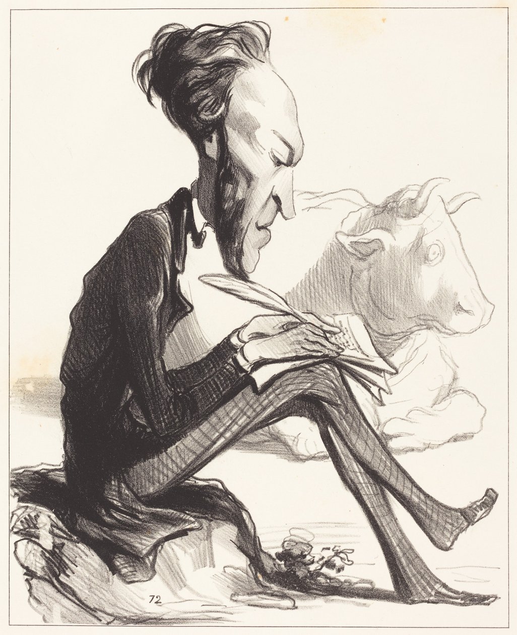 Ph. Auguste Demesmay von Honoré Daumier