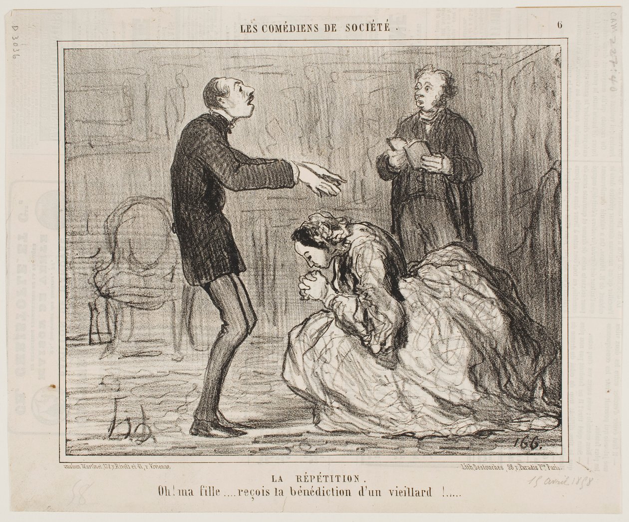PROBE von Honoré Daumier