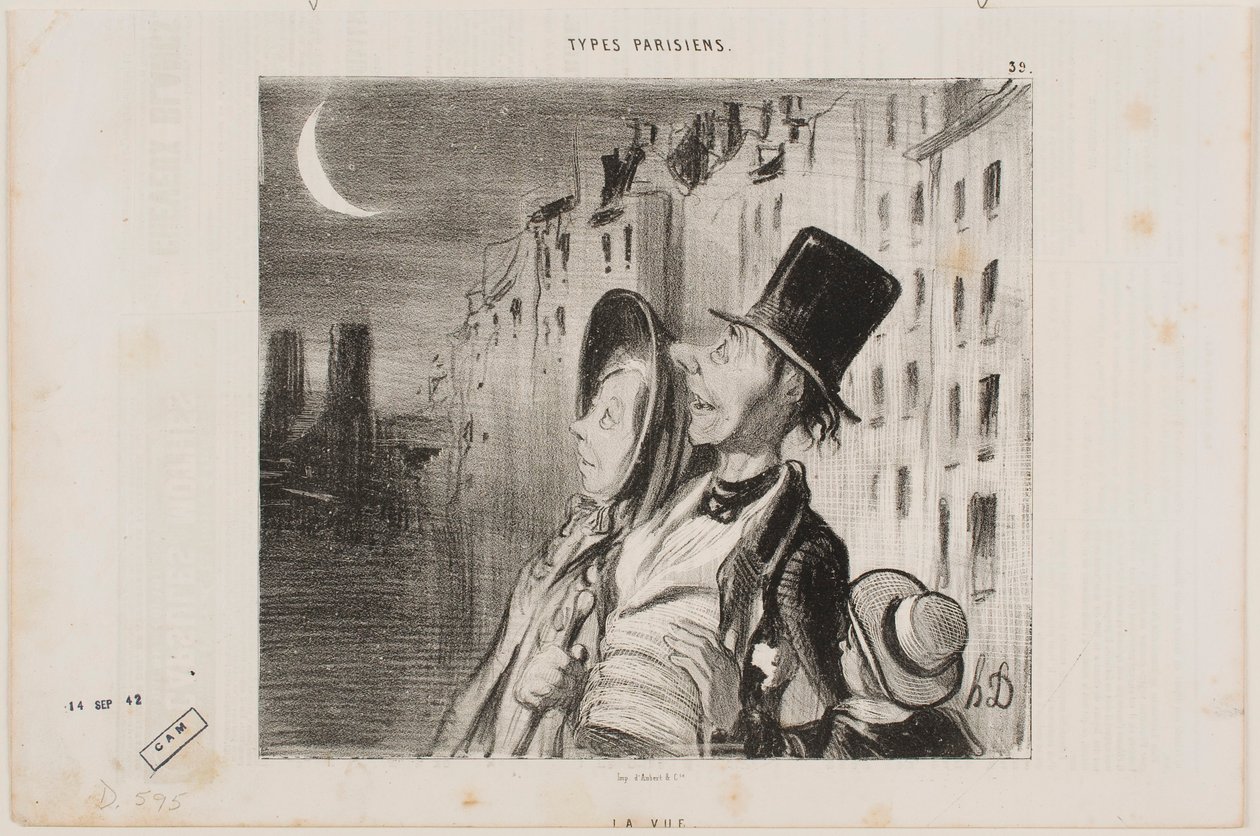 Das Sehen von Honoré Daumier