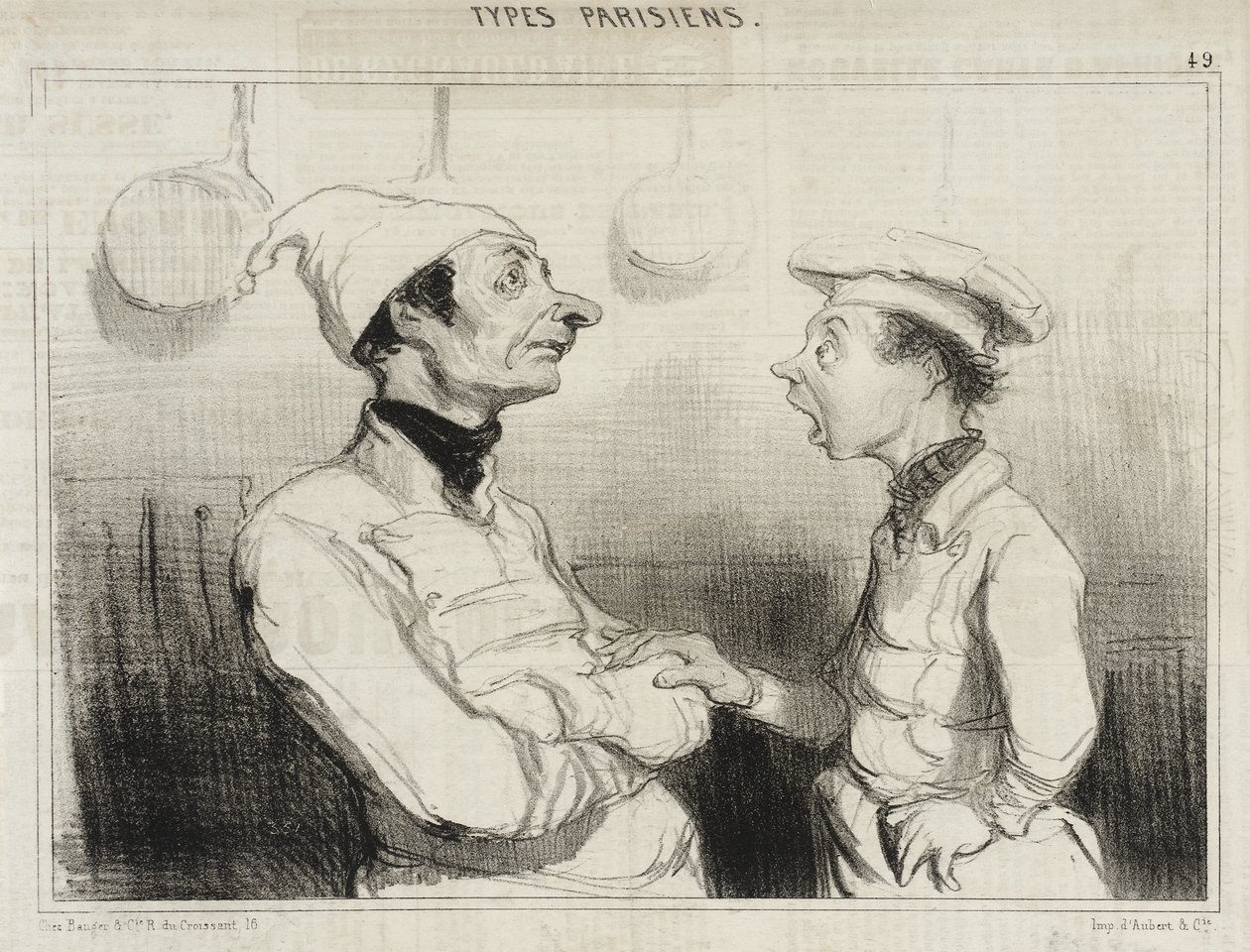 Sie wissen doch, der Schwamm, den Sie sagten... von Honoré Daumier