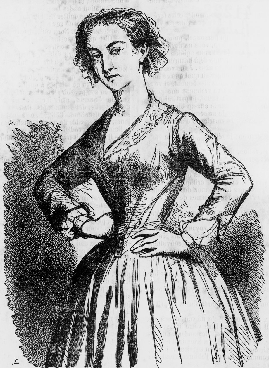 Illustration aus Cousin Bette (La cousine Bette) von Honore de Balzac