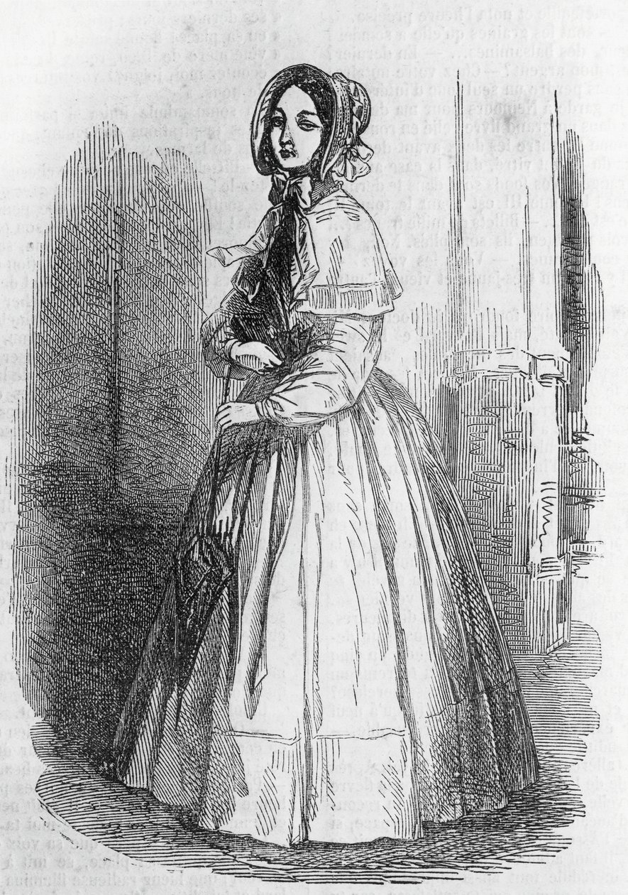 Julie Mercadet, Illustration aus Der gute Geschäftsmann (Le Faiseur) von Honore de Balzac