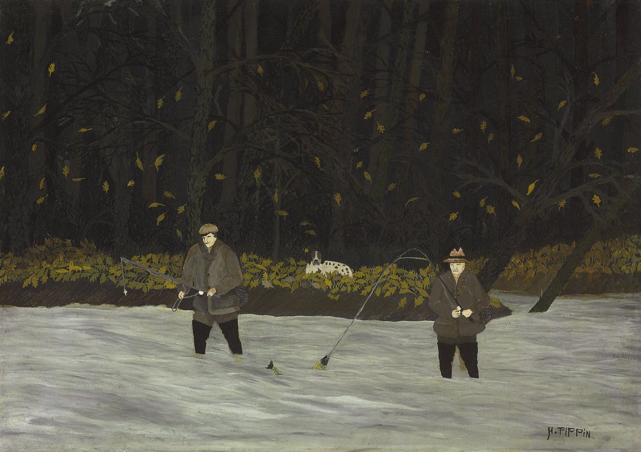 Angeln im Brandywine: Früher Herbst von Horace Pippin