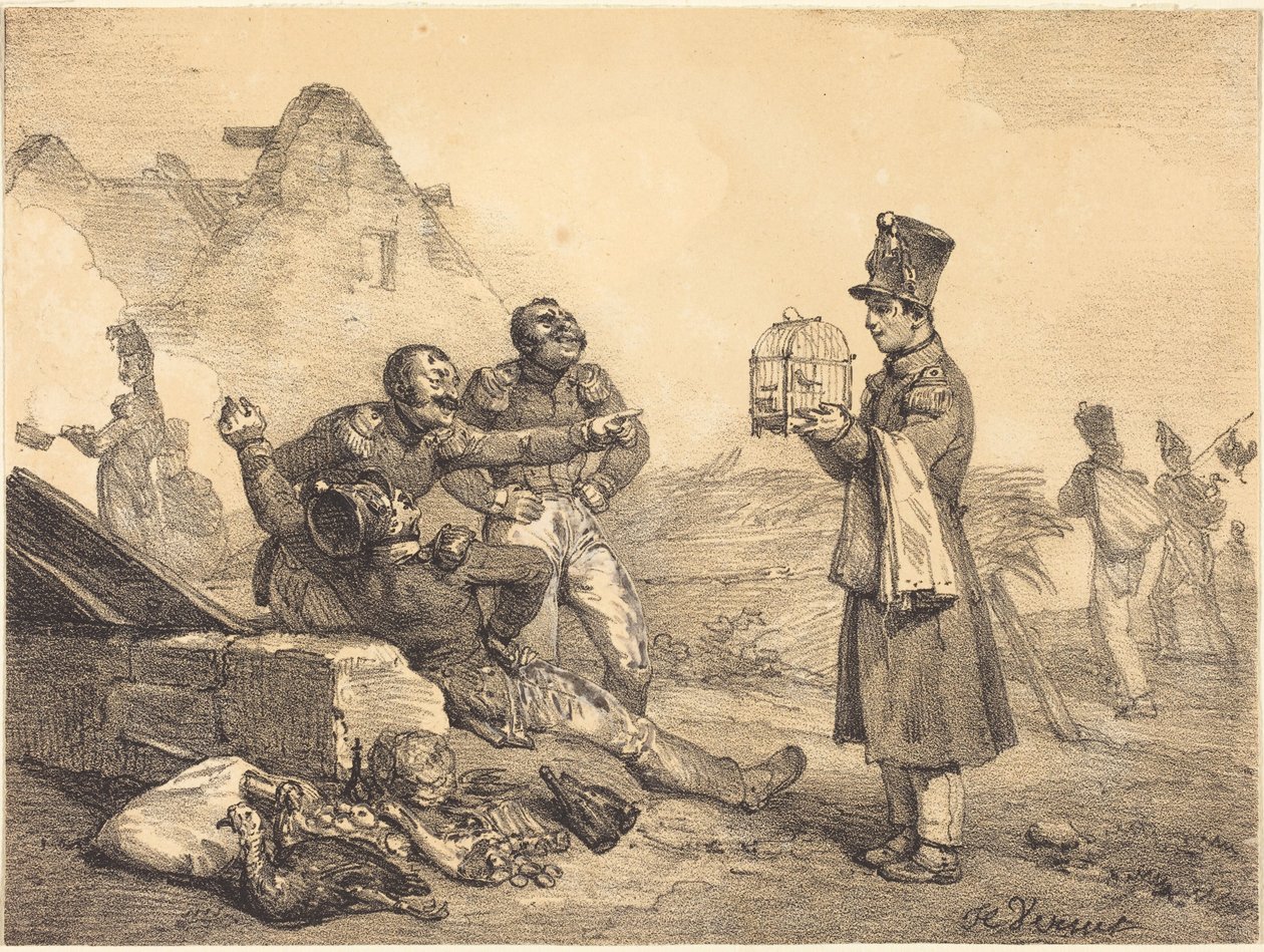 Mein Korporal, ich konnte nur das bekommen von Horace Vernet