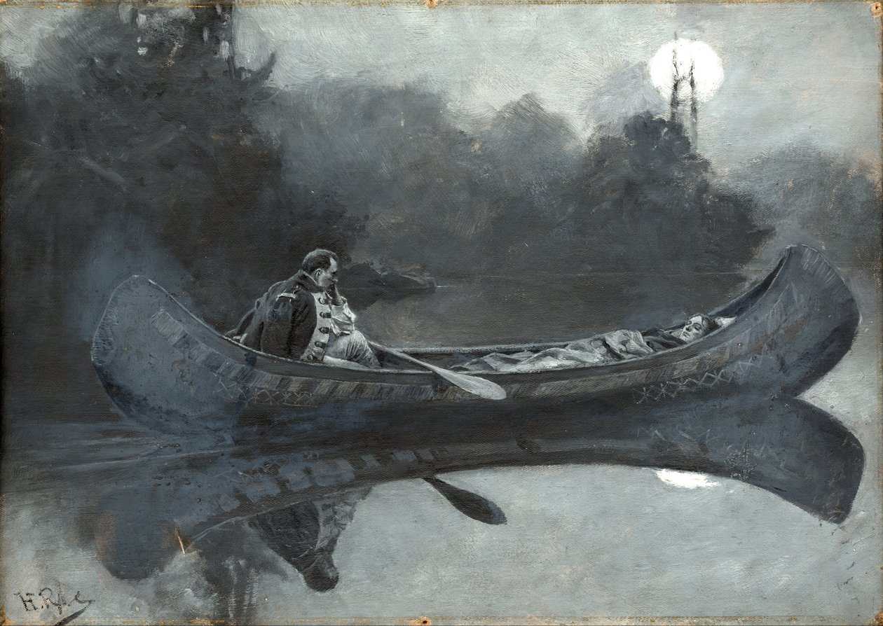 Mein Hass auf ihn schien plötzlich Flügel bekommen zu haben Ein verwundeter Feind von Howard Pyle