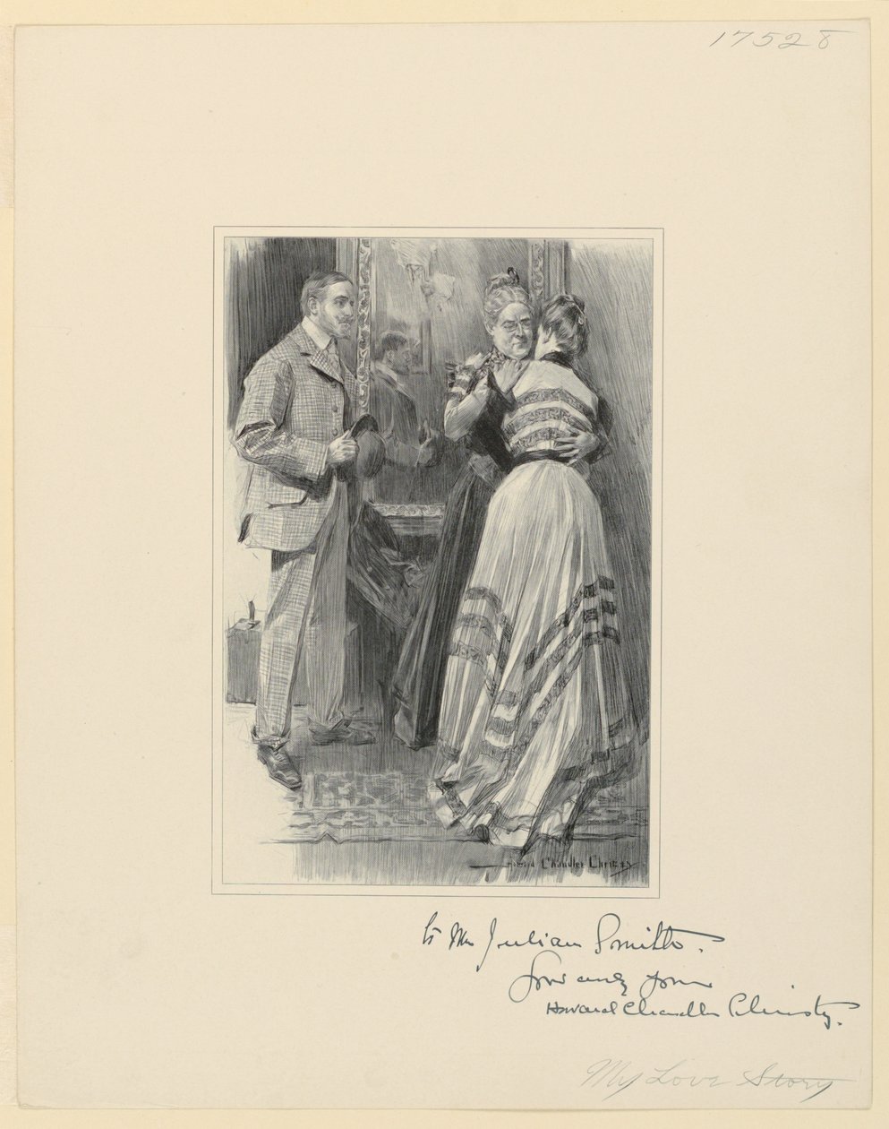 Ich stand sprachlos in meinem Staunen von Howard Chandler Christy