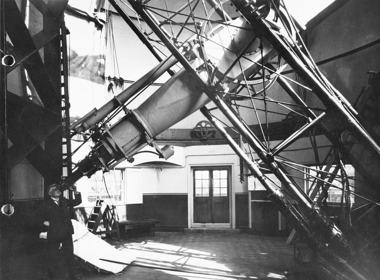 28-Zoll-Visueller Refraktor-Teleskop, ca. 1893 von Howard Grubb